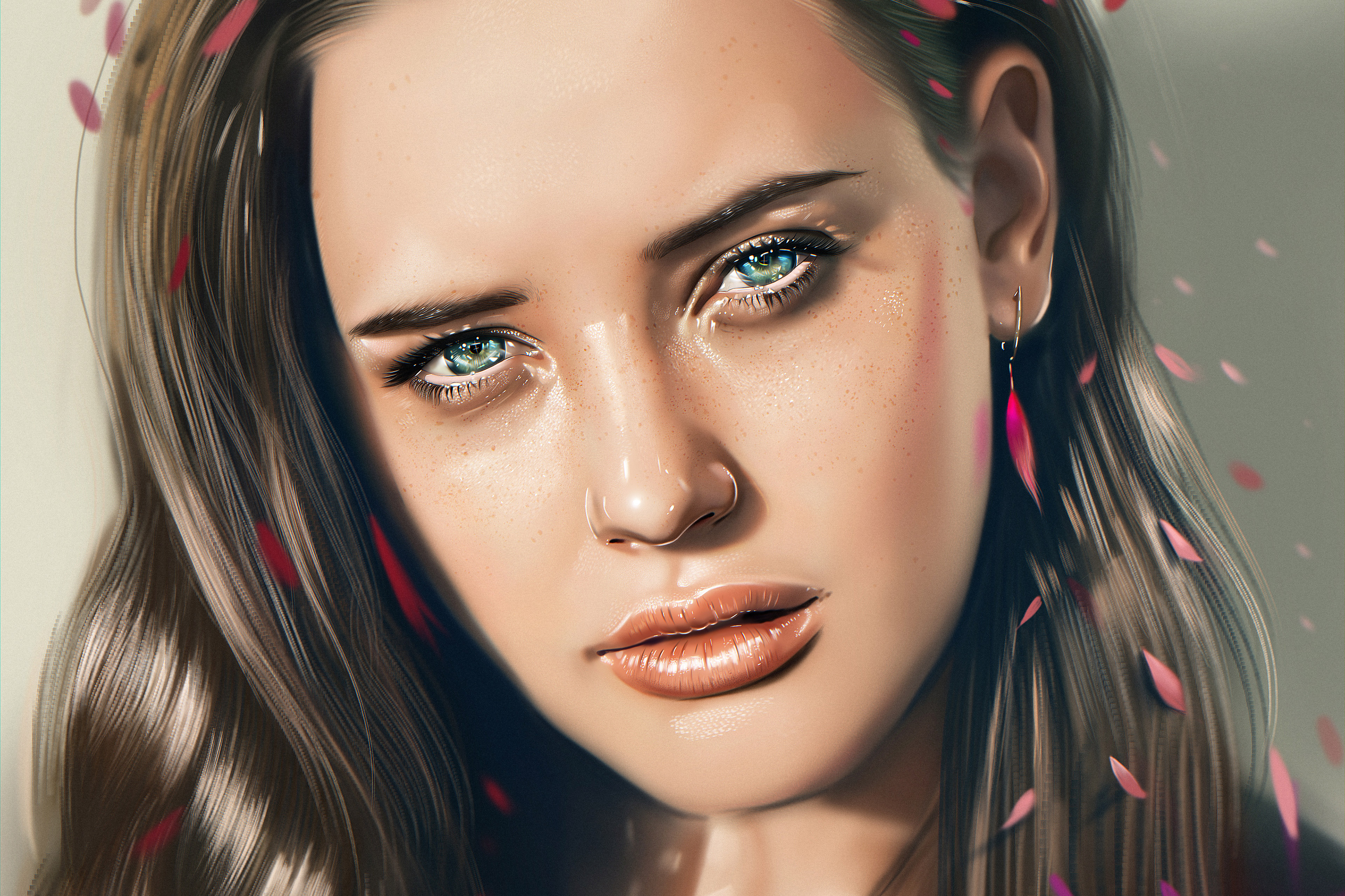 Katherine Langford 4K Glamour by vurdeM