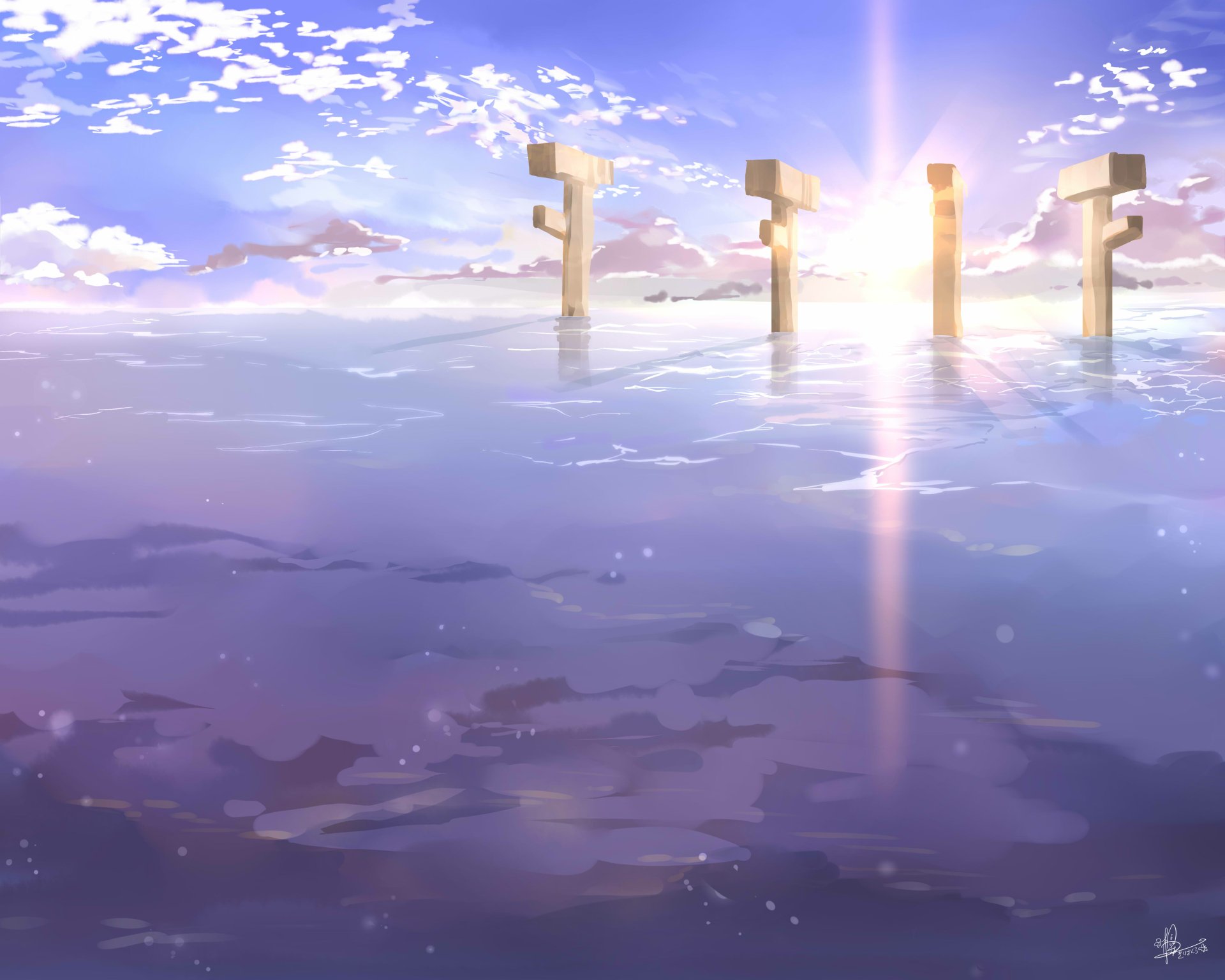 Download Anime Nagi No Asukara 4k Ultra HD Wallpaper by 桐櫻
