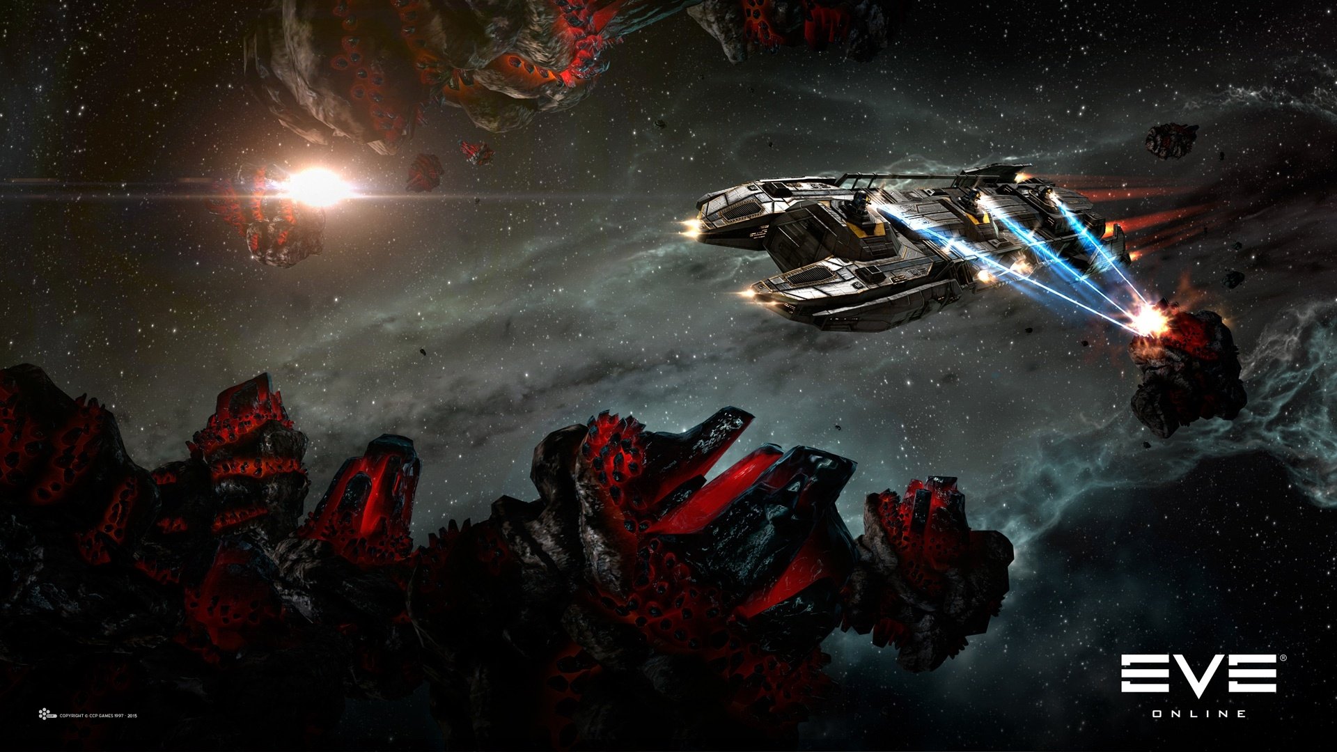 Download Spaceship Space Video Game EVE Online HD Wallpaper