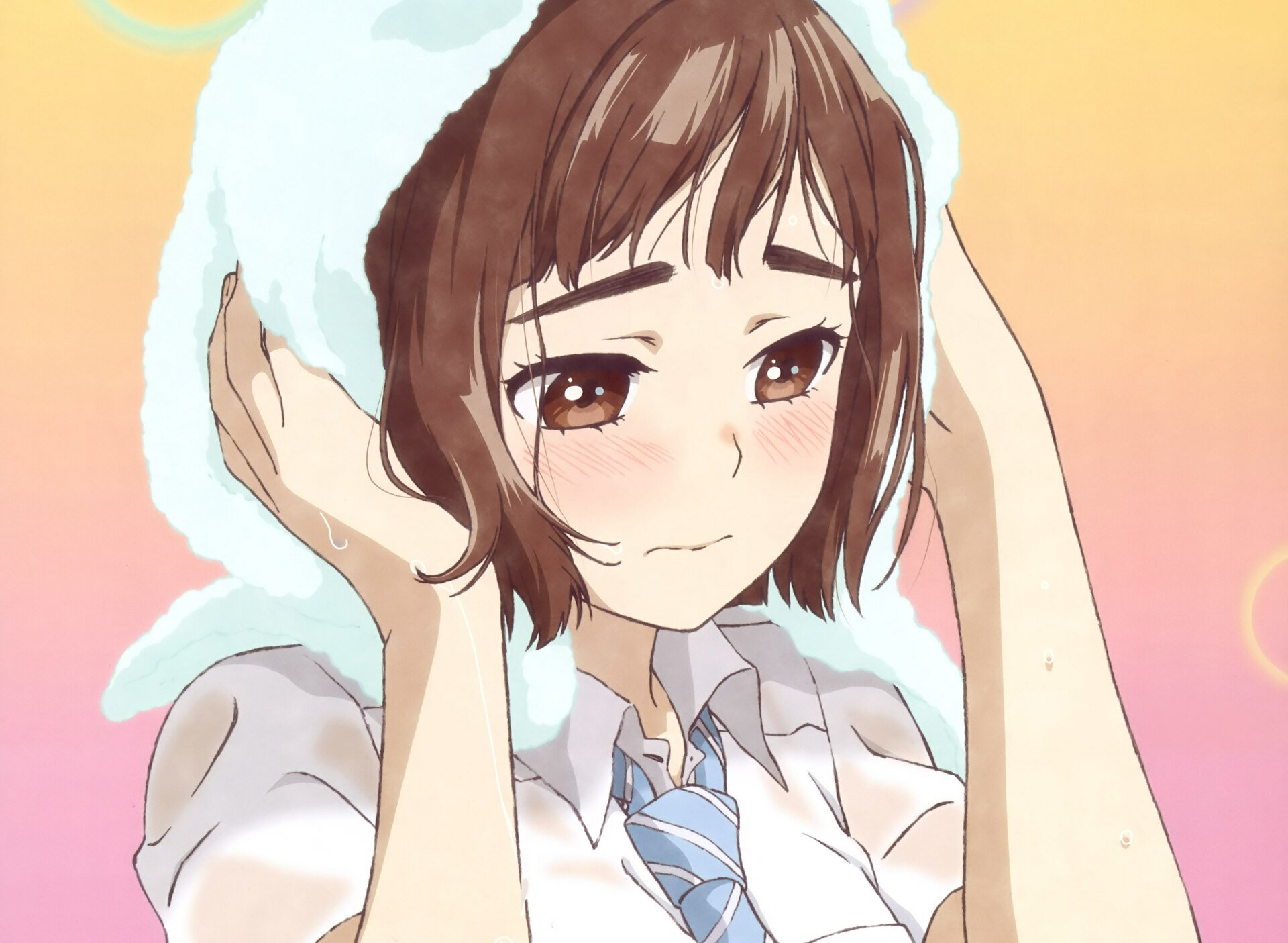 Download Kazusa Onodera Anime Maidens Of The Savage Season HD Wallpaper