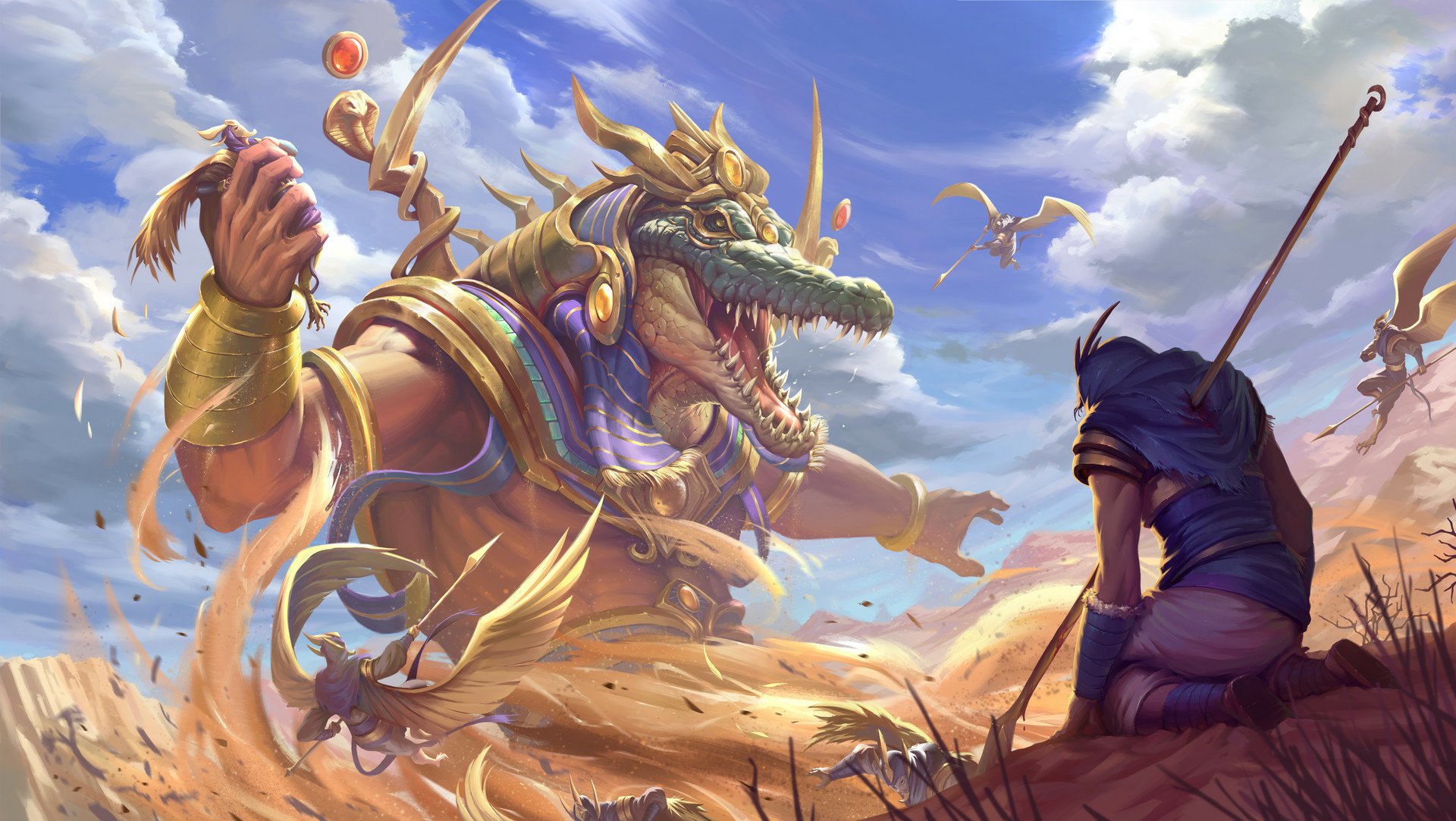 4 Sobek (Smite) HD Wallpapers | Background Images - Wallpaper Abyss