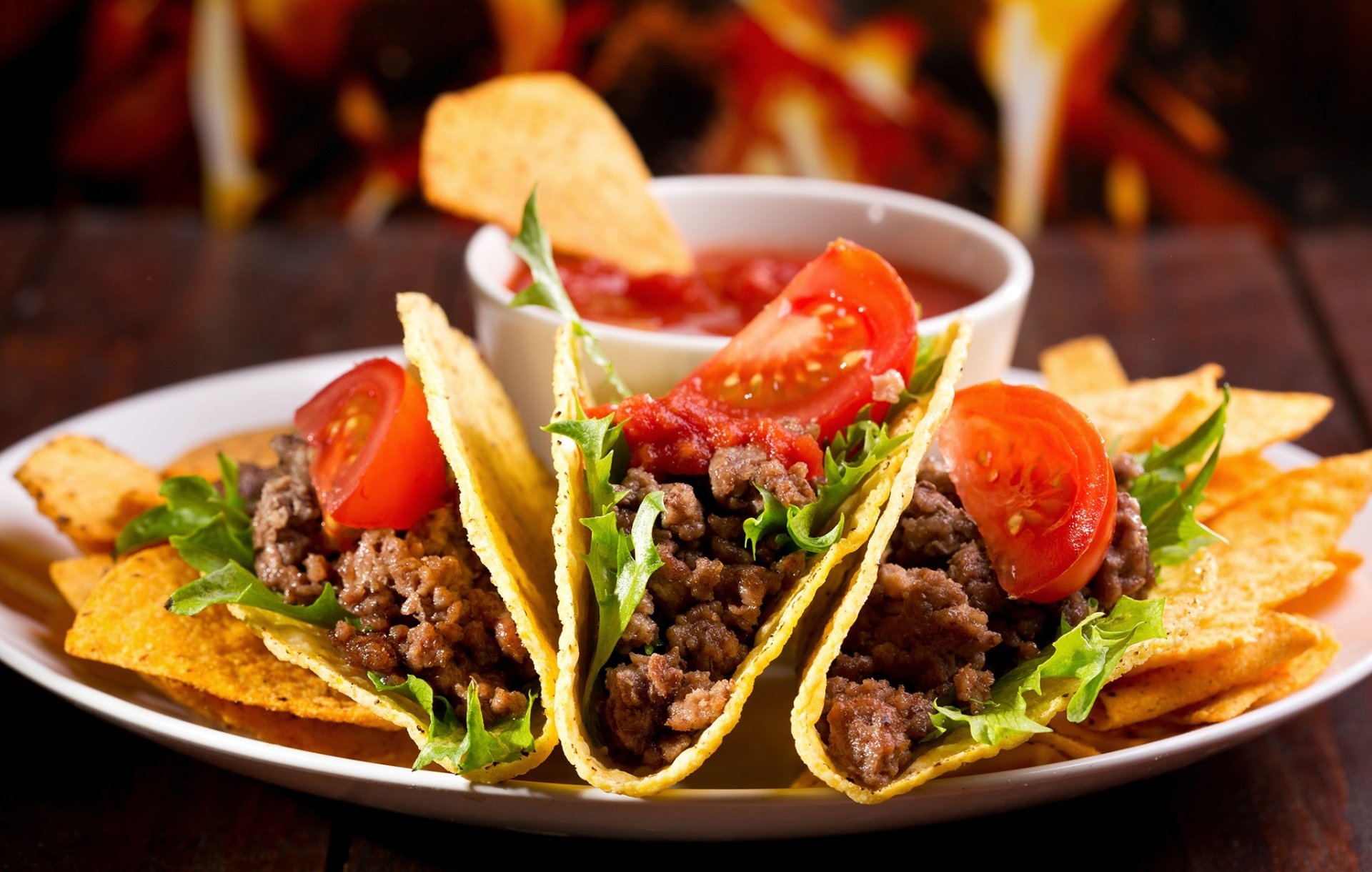 Download Food Taco HD Wallpaper