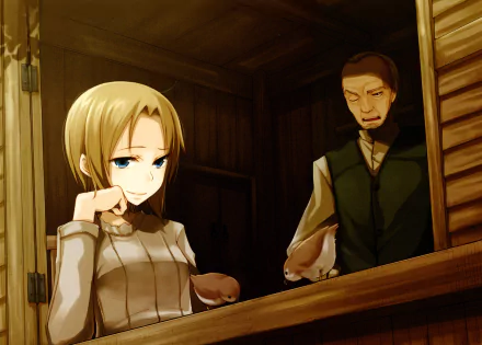 Eve Boland Anime Spice and Wolf HD Desktop Wallpaper | Background Image