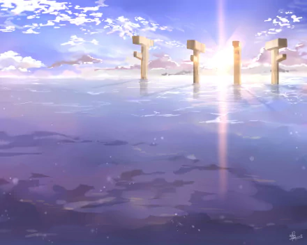 Anime Nagi no Asukara HD Desktop Wallpaper | Background Image