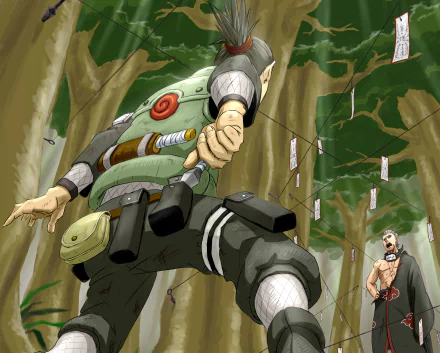 Hidan (Naruto) Shikamaru Nara Anime Naruto HD Desktop Wallpaper | Background Image