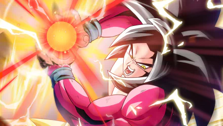 Super Saiyan 4 Goku Anime Dragon Ball GT HD Desktop Wallpaper | Background Image