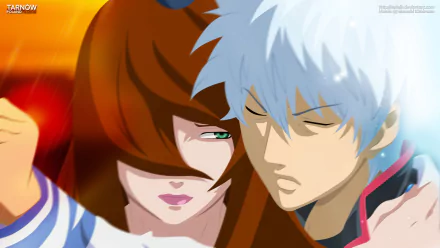 Gintoki Sakata Gintama Meï Terumî Naruto Anime crossover HD Desktop Wallpaper | Background Image