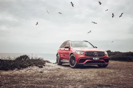 Mercedes-Benz Mercedes-AMG SUV car vehicle Mercedes-AMG GLC 63 S HD Desktop Wallpaper | Background Image