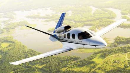 Cirrus Vision SF50 vehicle aircraft HD Desktop Wallpaper | Background Image