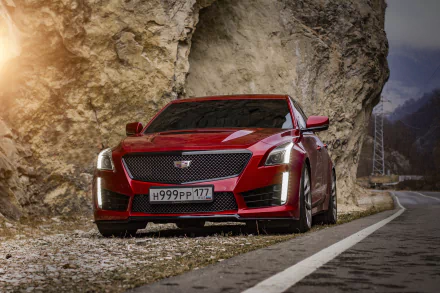 car Cadillac vehicle Cadillac CTS-V HD Desktop Wallpaper | Background Image