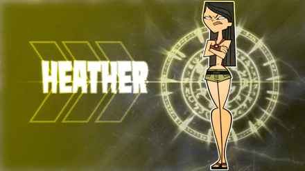  Heather (Yellow Background)