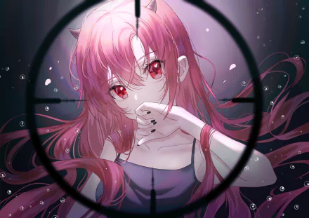  Anime girl ready to be eliminated by Pewn.V