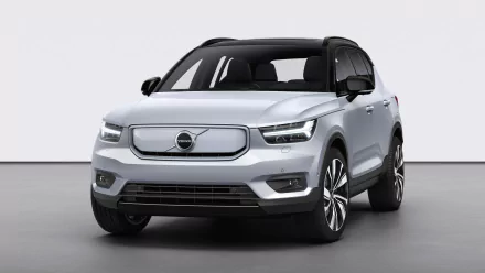silver car SUV car Volvo vehicle Volvo XC40 HD Desktop Wallpaper | Background Image