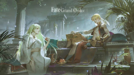 Enkidu (Fate/Grand Order) Gilgamesh (Fate Series) Anime Fate/Grand Order HD Desktop Wallpaper | Background Image