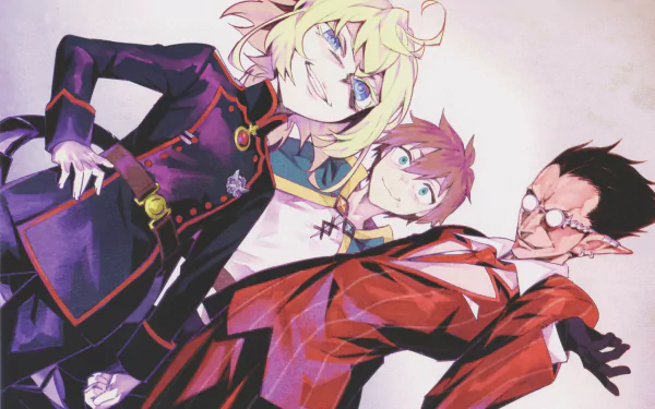 Demiurge (Overlord) Kazuma Satou Tanya Degurechaff Anime Isekai Quartet HD Desktop Wallpaper | Background Image