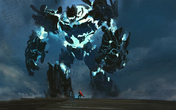 Fantasy Giant Warrior HD Wallpaper | Background Image