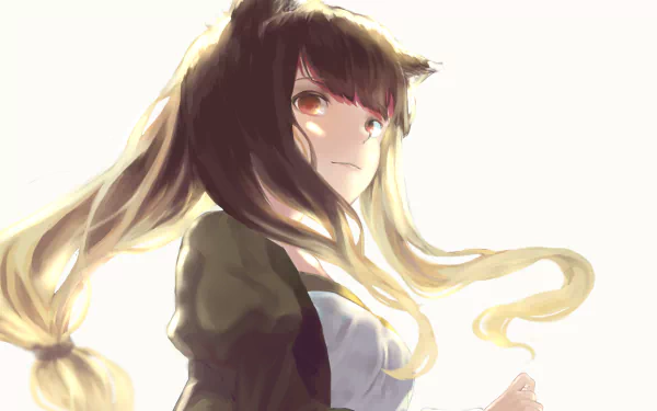 Holo (Spice & Wolf) Anime Spice and Wolf HD Desktop Wallpaper | Background Image