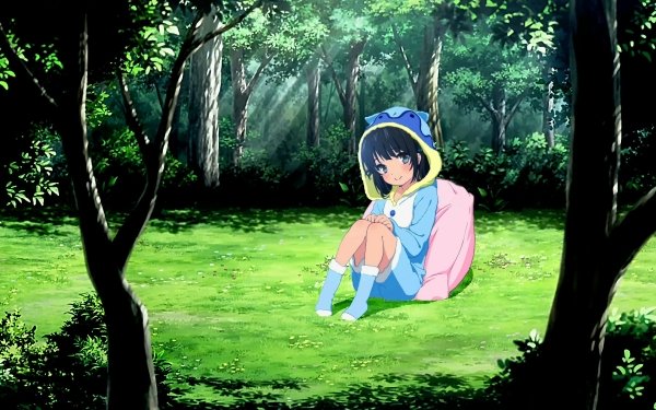 Anime Nagi no Asukara Greenery Forest Miuna Shiodome HD Wallpaper | Background Image