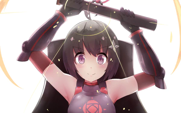 Maple (Itai No Wa Iya Nano De Bougyoryoku) Anime Bofuri: I Don't Want to Get Hurt, so I'll Max Out My Defense. HD Desktop Wallpaper | Background Image