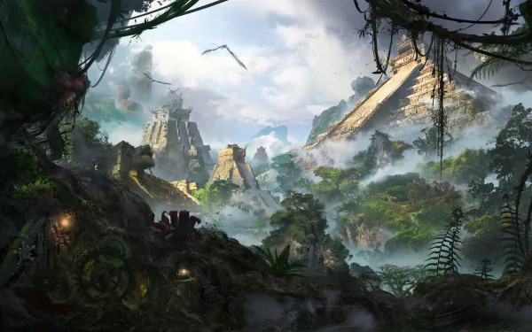 temple video game Total War: Warhammer II HD Desktop Wallpaper | Background Image