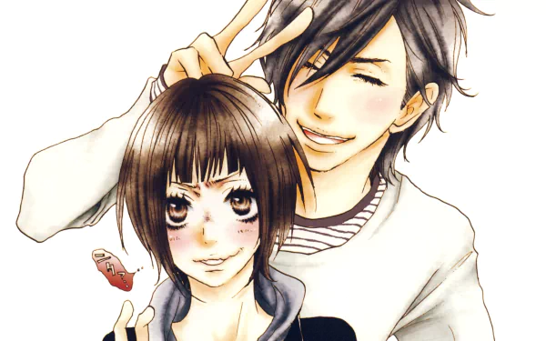 Yamato Kurosawa Mei Tachibana Anime Say 'I Love You' HD Desktop Wallpaper | Background Image