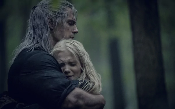 Ciri (The Witcher) Freya Allan Henry Cavill Geralt of Rivia TV Show The Witcher HD Desktop Wallpaper | Background Image