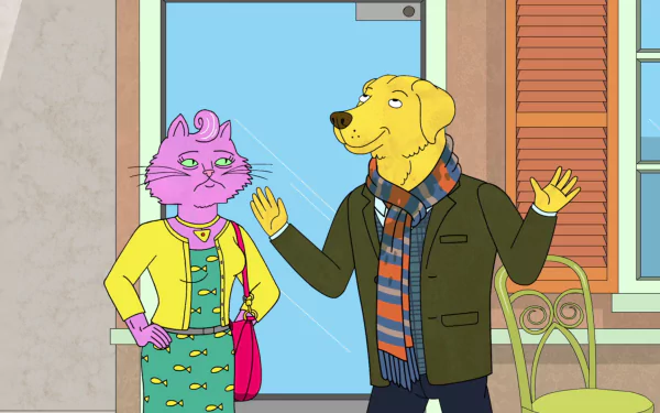 Mr. Peanutbutter (BoJack Horseman) Princess Carolyn TV Show BoJack Horseman HD Desktop Wallpaper | Background Image