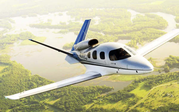 Cirrus Vision SF50 vehicle aircraft HD Desktop Wallpaper | Background Image