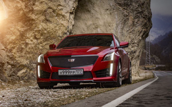 car Cadillac vehicle Cadillac CTS-V HD Desktop Wallpaper | Background Image