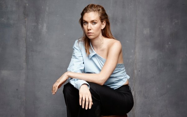 Celebrity Vanessa Kirby Actress English Blue Eyes Redhead HD Wallpaper | Background Image