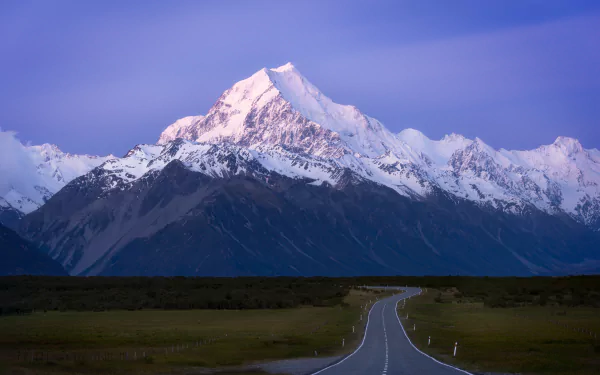 peak mountain man made road HD Desktop Wallpaper | Background Image
