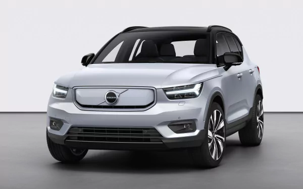 silver car SUV car Volvo vehicle Volvo XC40 HD Desktop Wallpaper | Background Image