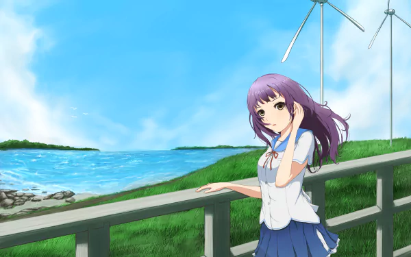 Nazuna Oikawa Anime Uchiage Hanabi, Shita kara Miru ka? Yoko kara Miru ka? HD Desktop Wallpaper | Background Image