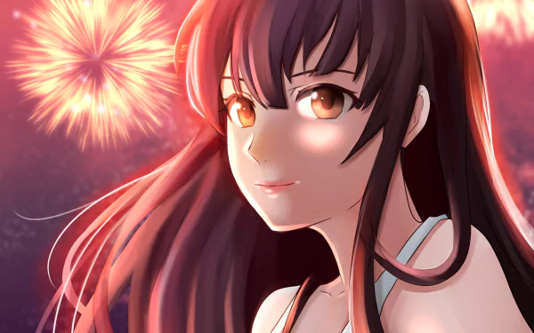 Nazuna Oikawa Anime Uchiage Hanabi, Shita kara Miru ka? Yoko kara Miru ka? HD Desktop Wallpaper | Background Image