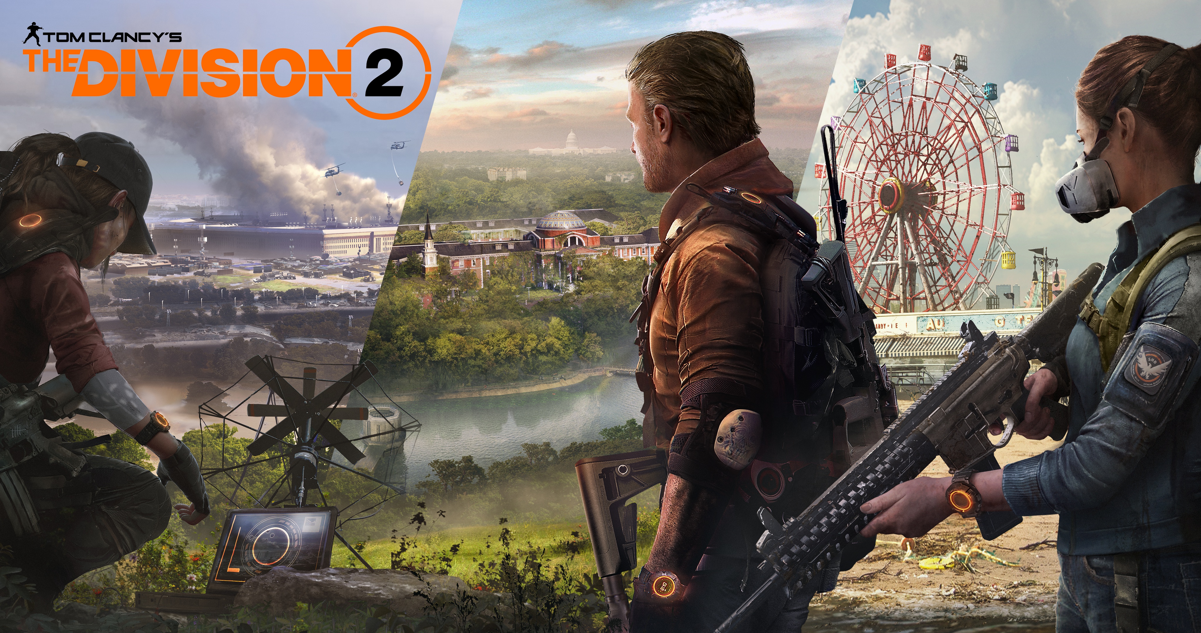 Tom Clancy S The Division 2 4k Ultra Hd Wallpaper Background Image 4096x2160