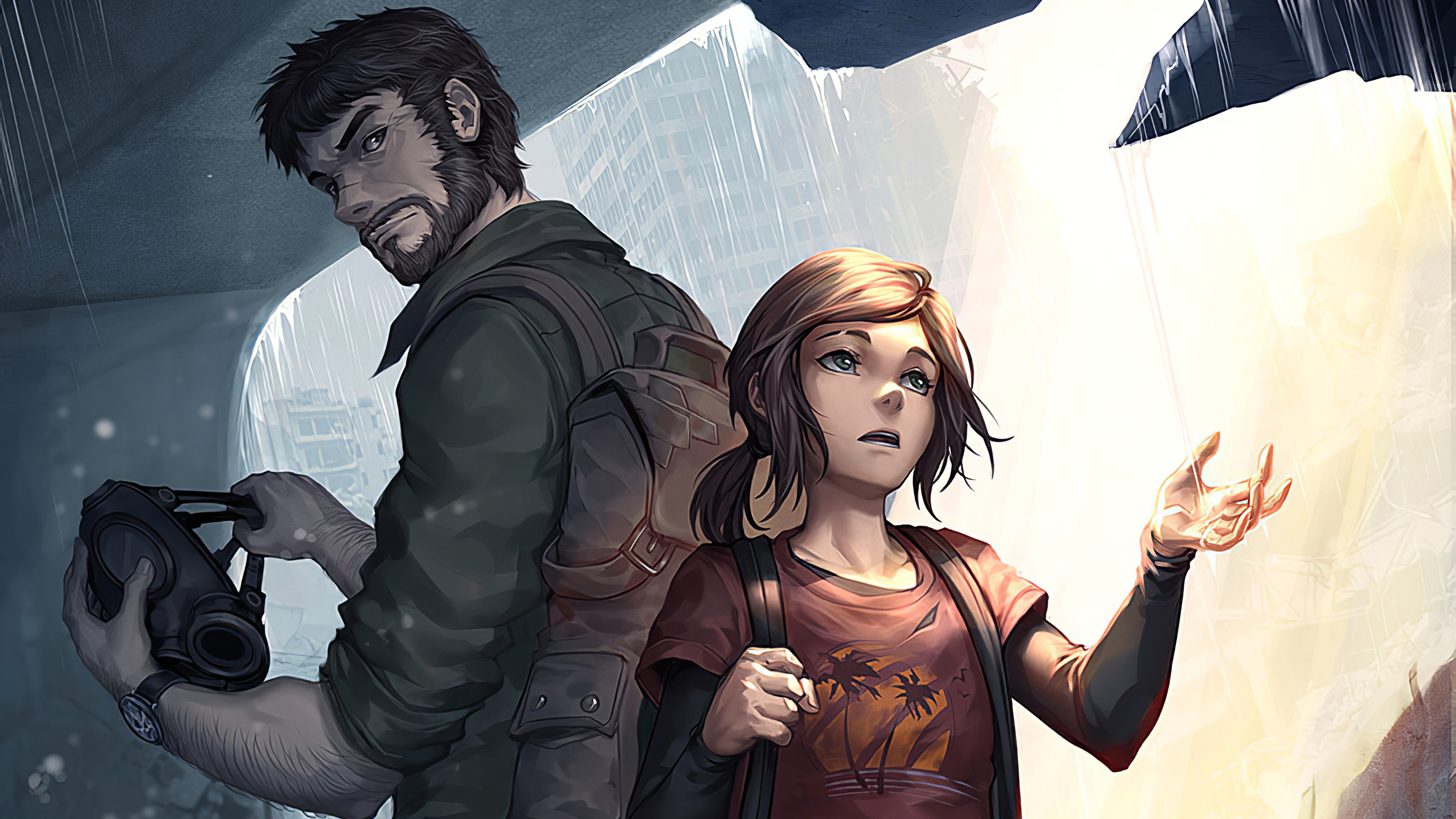 Video] I animated a The last of us Wallpaper : r/PS4