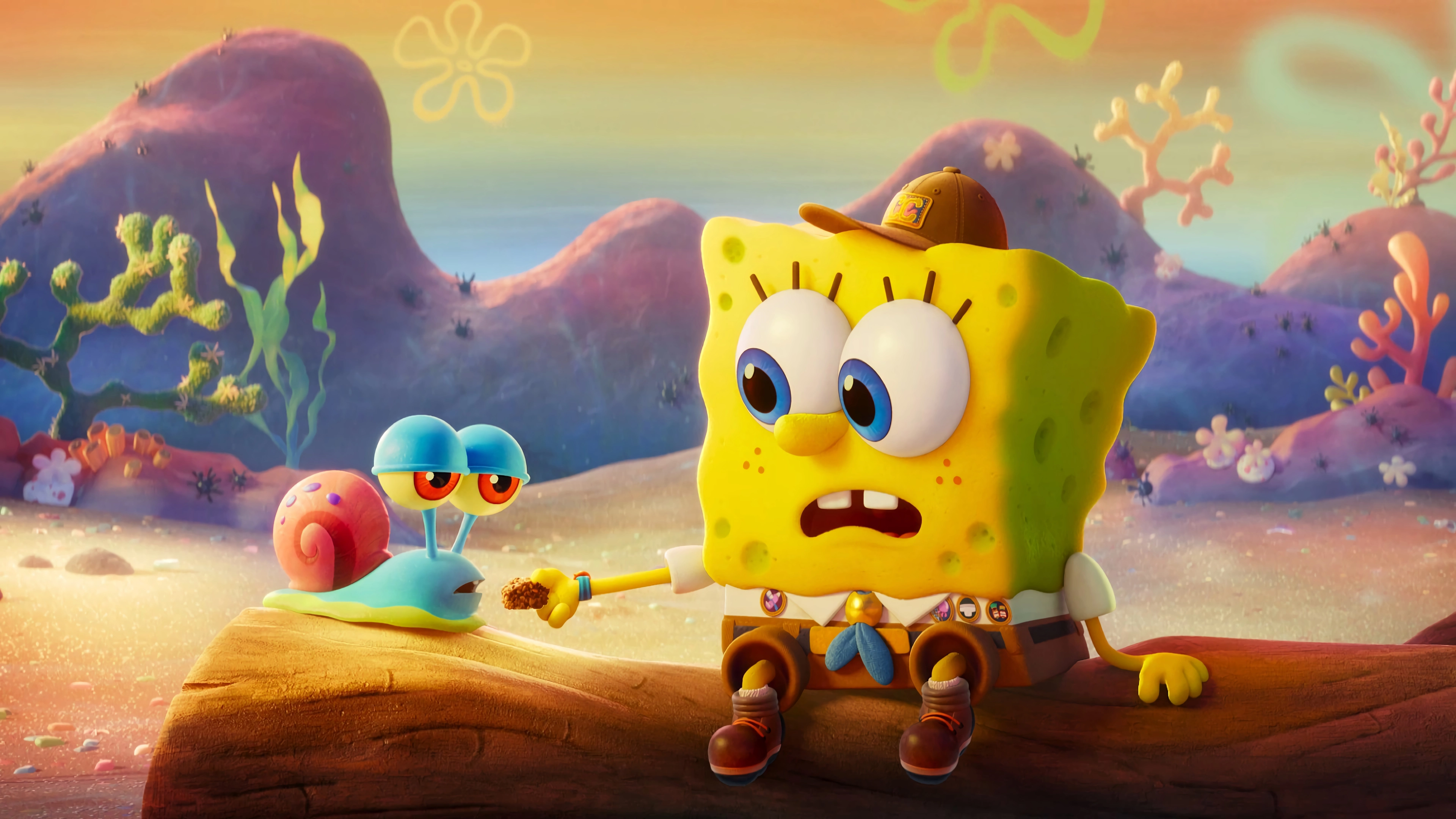 Movie The SpongeBob Movie: Sponge on the Run HD Wallpaper | Background Image