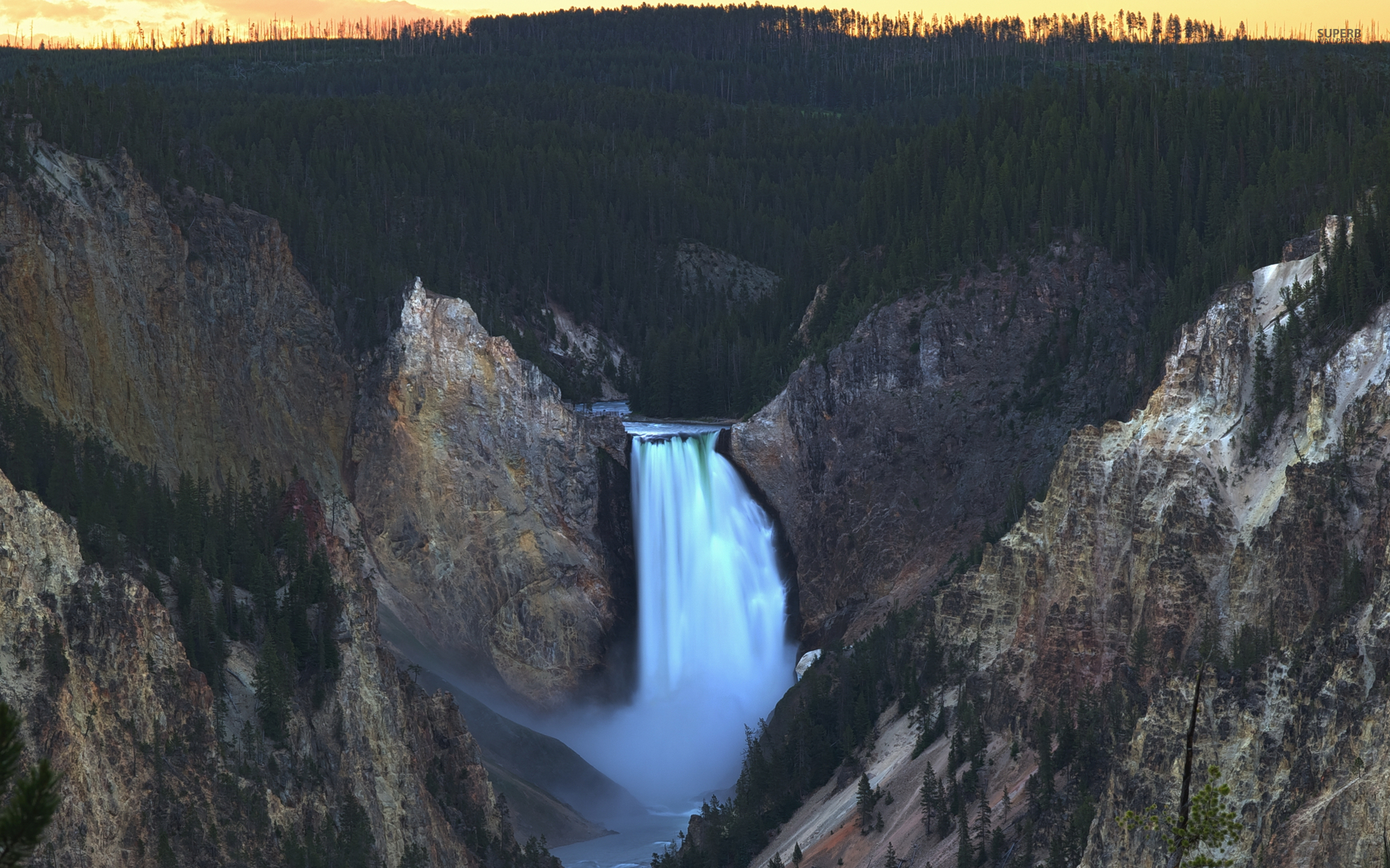 Nature Waterfall HD Wallpaper | Background Image