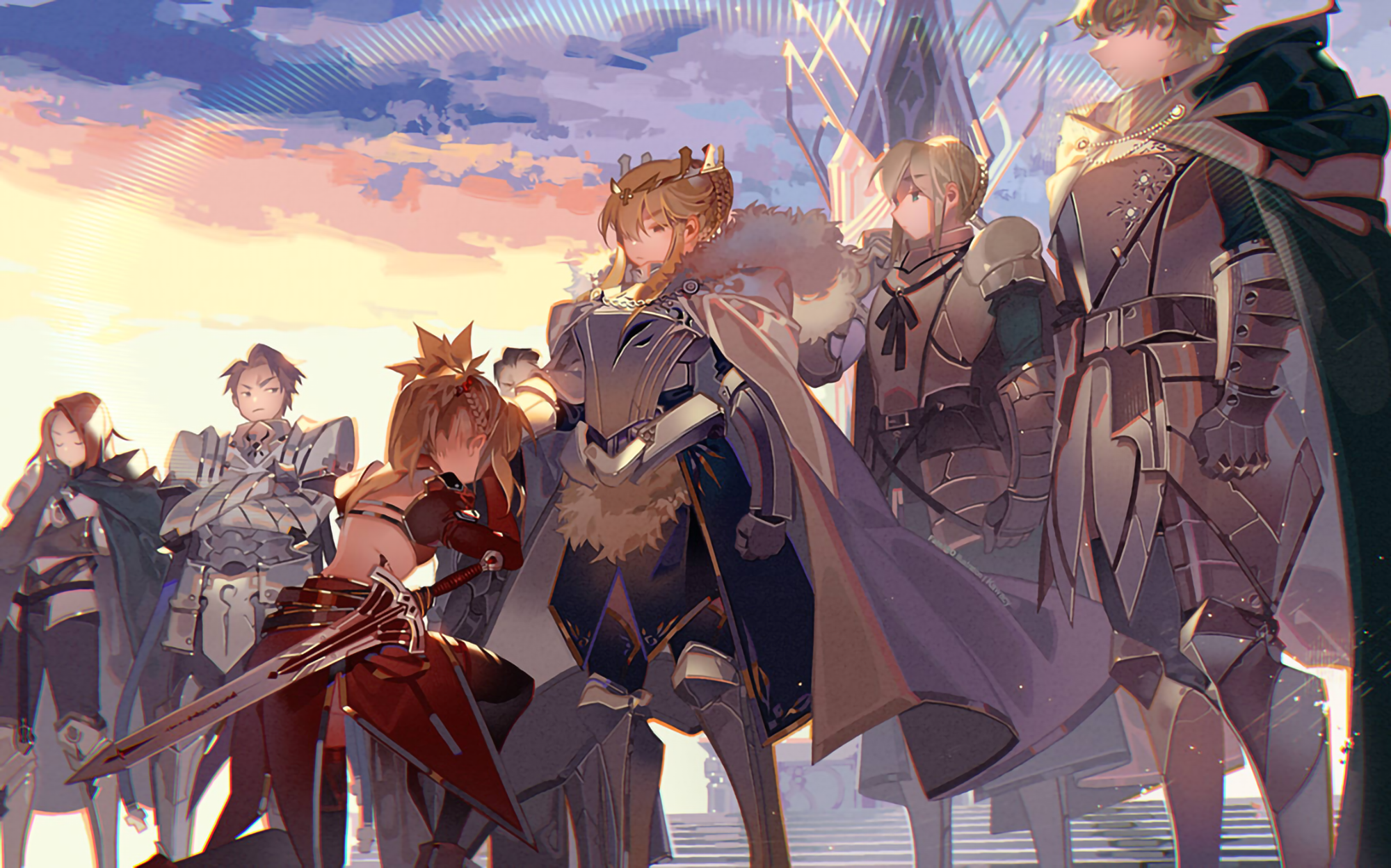 Fate grand order knights of the round table