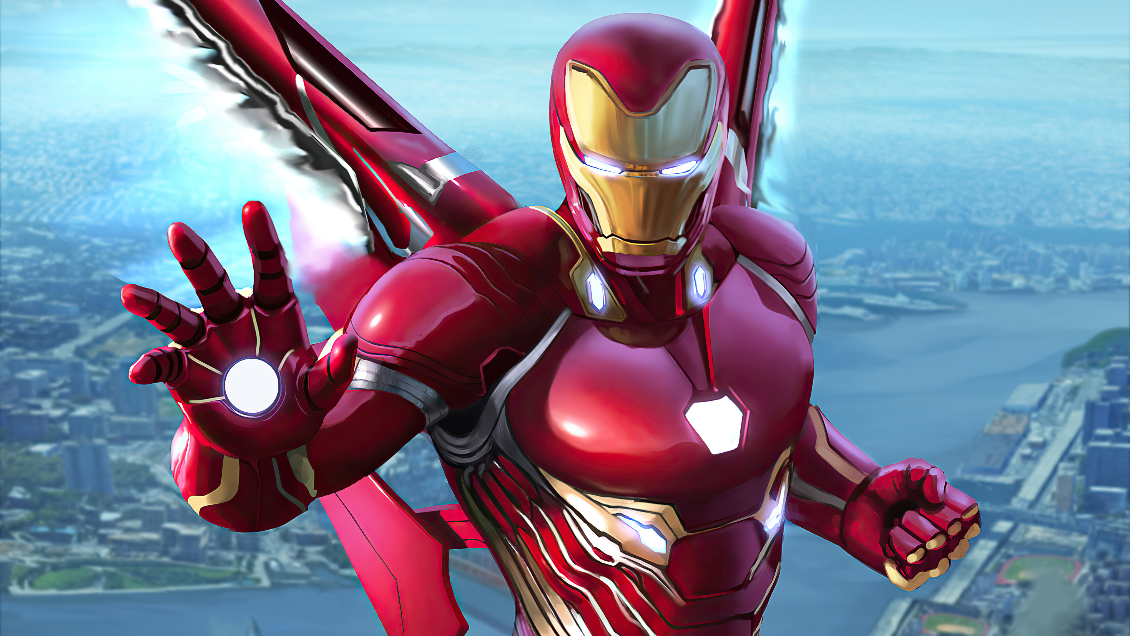 Iron Man 4k Ultra HD Wallpaper by Chris Koh