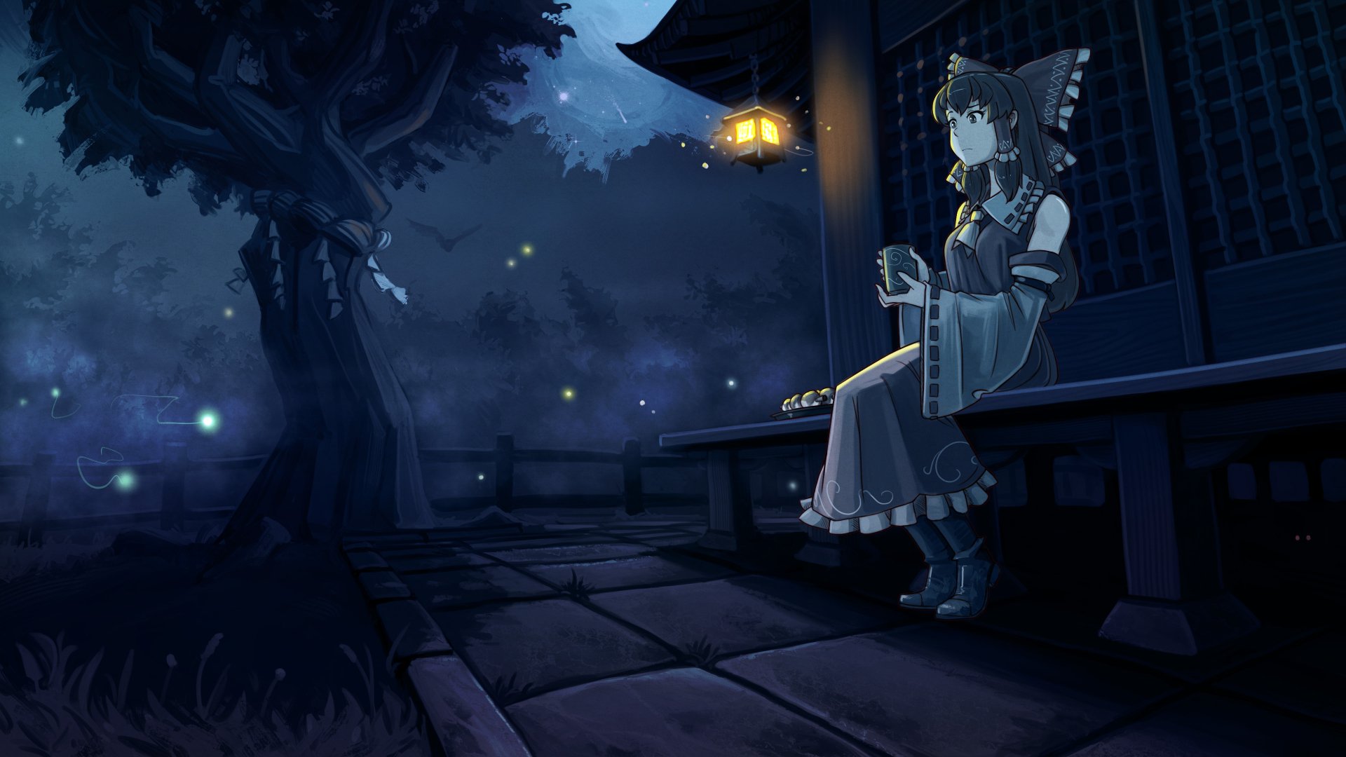 Download Reimu Hakurei Anime Touhou 4k Ultra HD Wallpaper by U-Joe