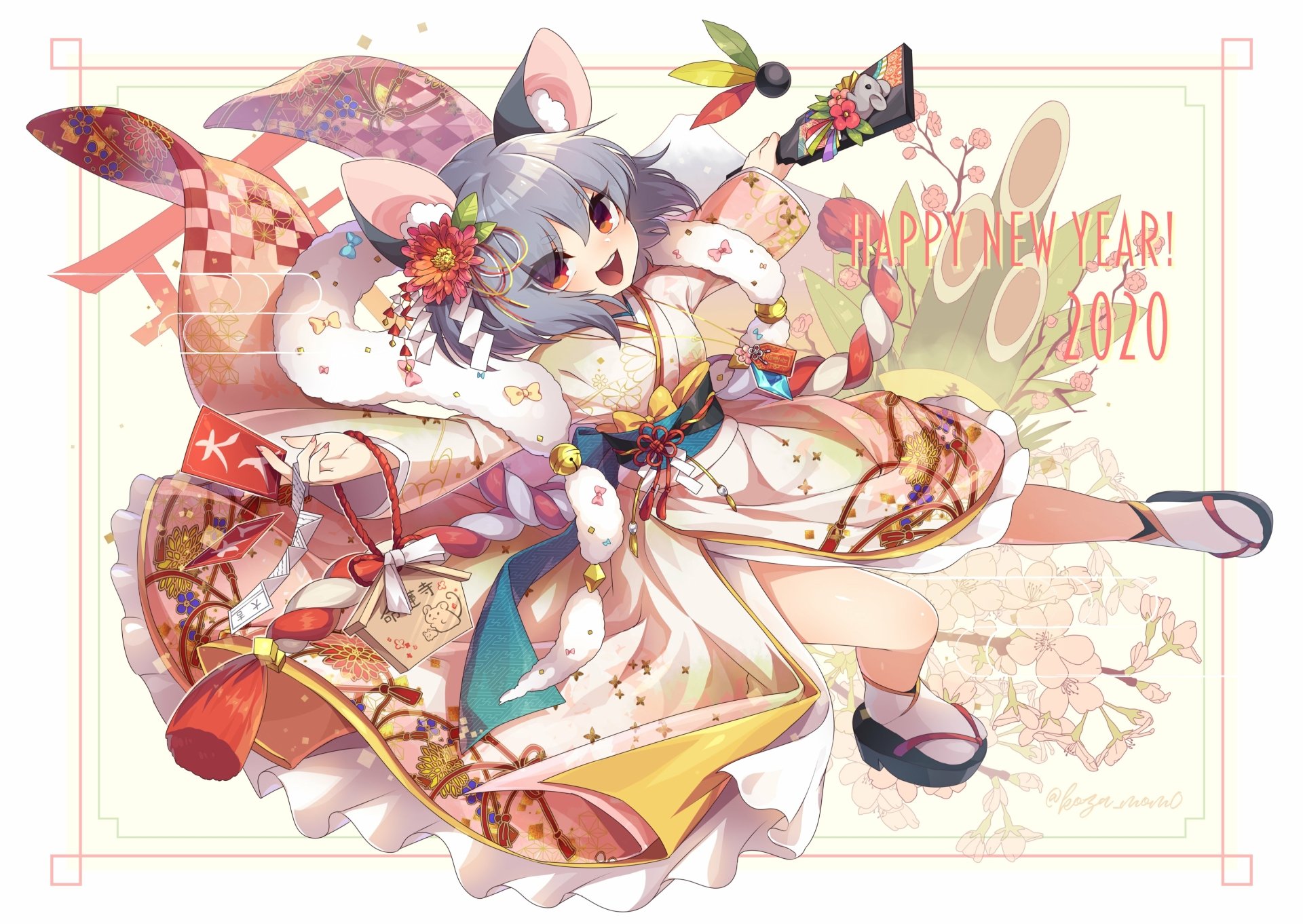 Download Nazrin (Touhou) Anime Touhou 4k Ultra HD Wallpaper by こざくら