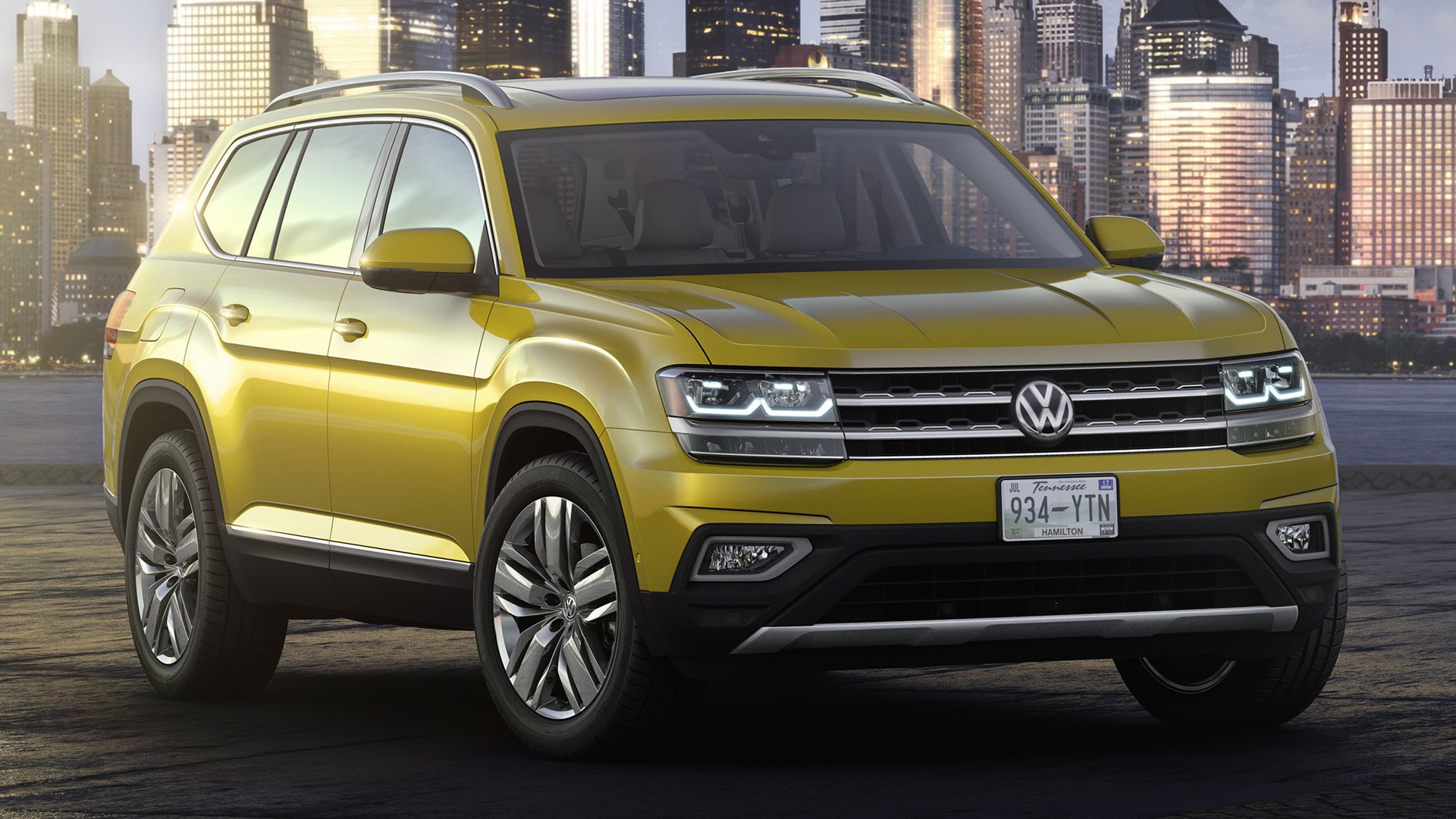 Download Volkswagen Atlas SEL V6 Vehicle Volkswagen Atlas HD Wallpaper