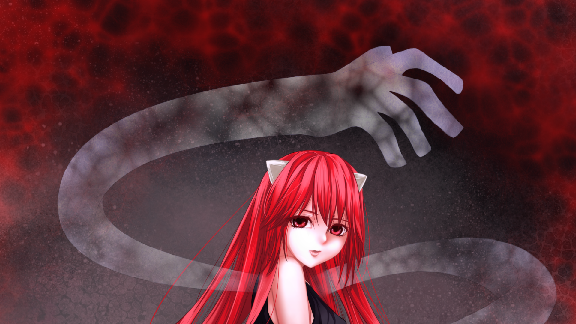 Anime Elfen Lied HD Wallpaper by おもおもも