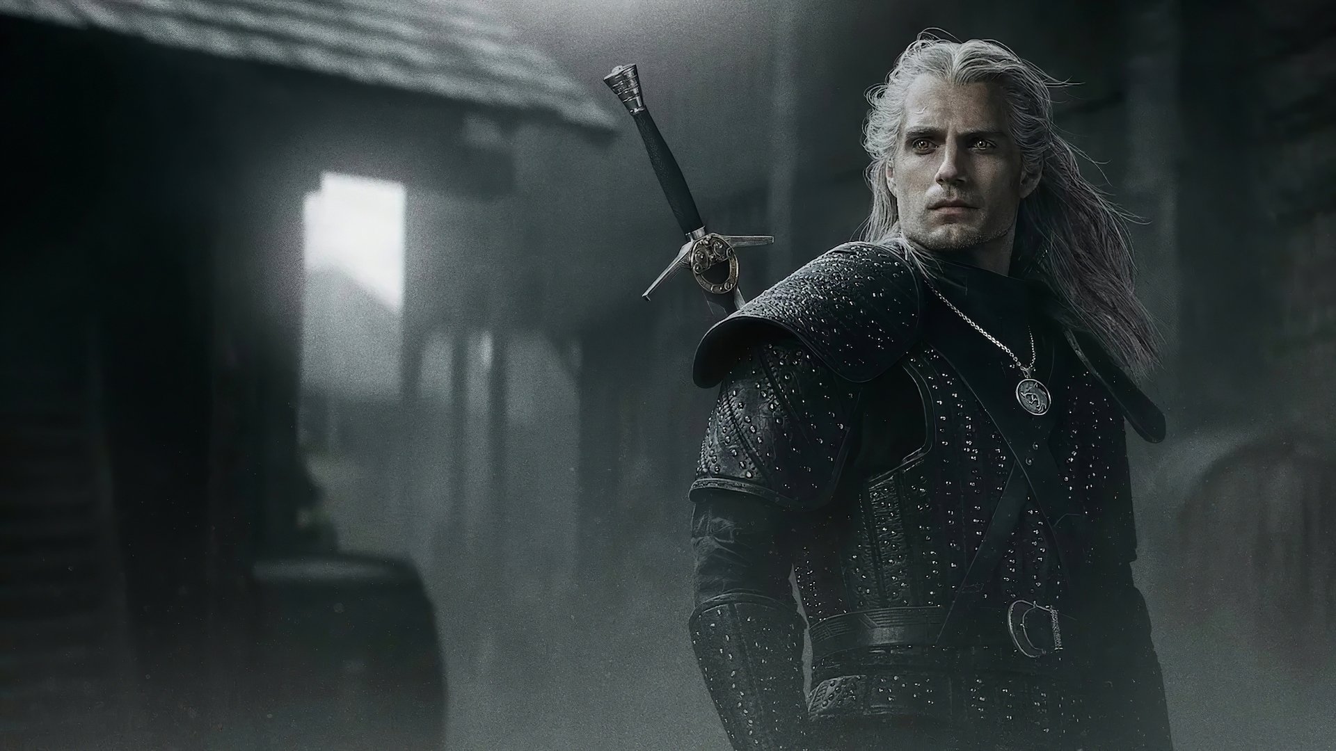 Download Henry Cavill Geralt Of Rivia TV Show The Witcher 4k Ultra HD ...