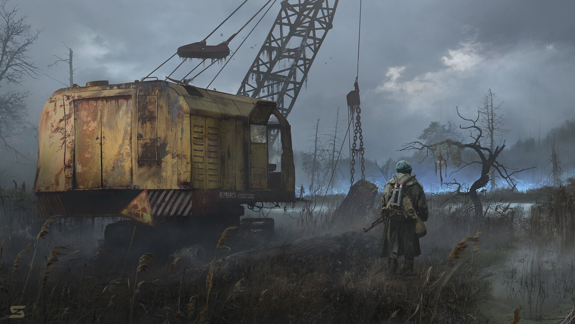 Download Sci Fi Post Apocalyptic HD Wallpaper by Sergey Zabelin ...