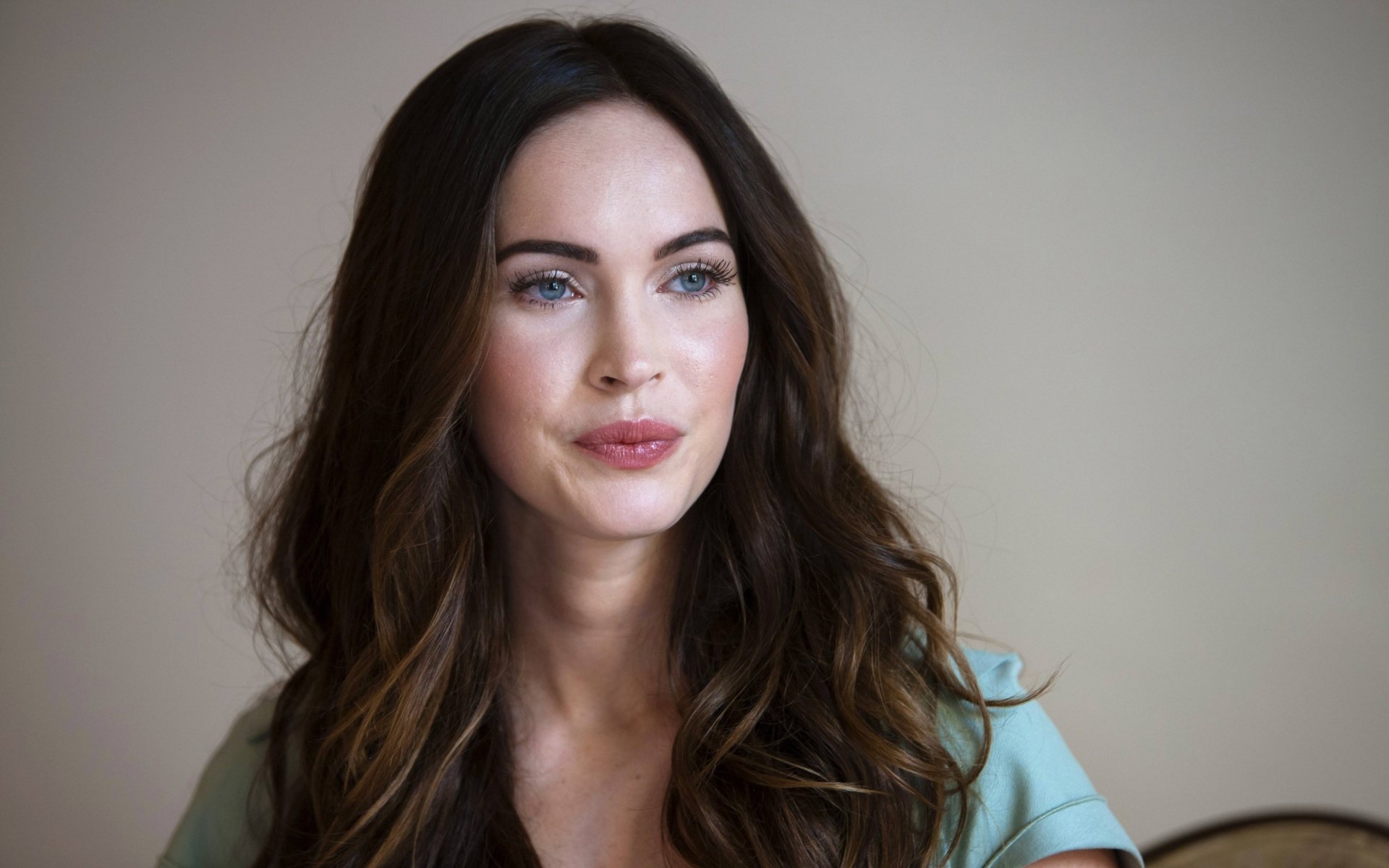 Download American Blue Eyes Face Brunette Actress Celebrity Megan Fox ...