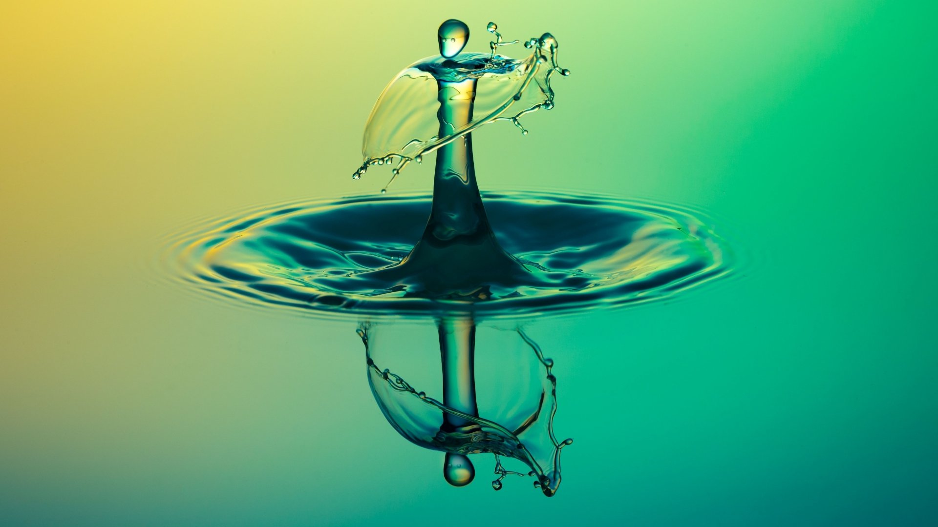4K Ultra HD Water Drop Reflection: Stunning Water Photography ...