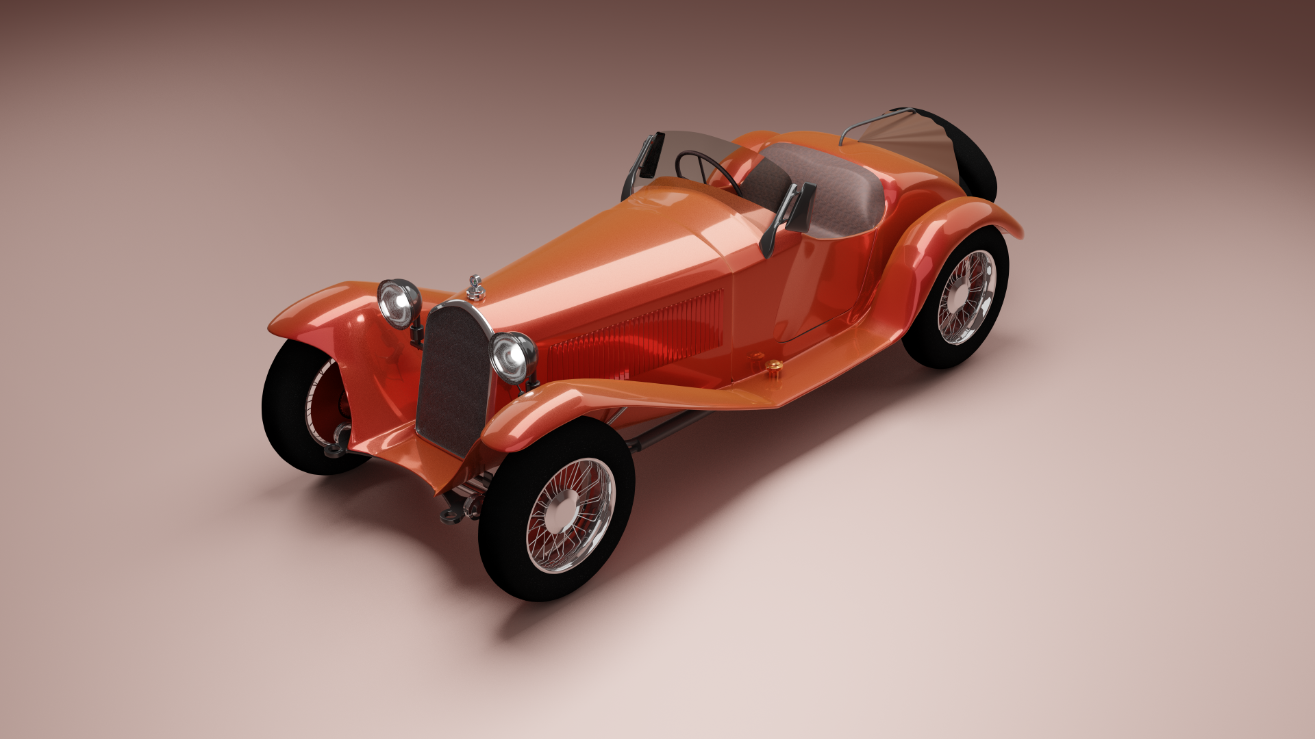 Alfa romeo 8c gran sport 1931 redesigned by Heliotrope