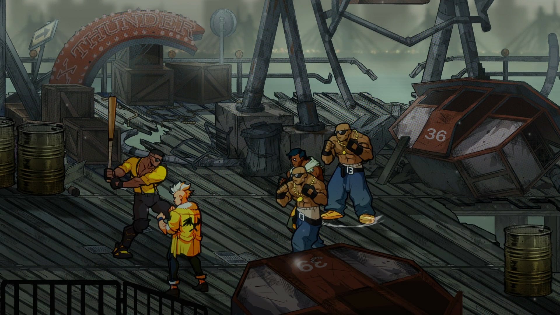 Download Video Game Streets Of Rage 4 HD Wallpaper